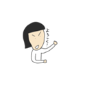 挨拶ファミリー（個別スタンプ：7）