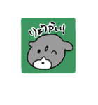 いぬさん スタンプ / 挨拶（個別スタンプ：13）