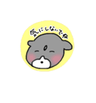 いぬさん スタンプ / 挨拶（個別スタンプ：35）