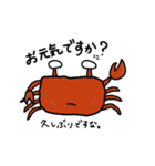 どうぶつたちのしりとりあいさつ（個別スタンプ：13）