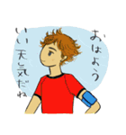 大人男子kokoron あいさつ編（個別スタンプ：3）