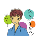 大人男子kokoron あいさつ編（個別スタンプ：6）