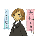 大人男子kokoron あいさつ編（個別スタンプ：28）