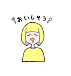 ツートンガール（個別スタンプ：19）