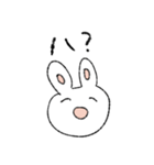 素直なうさぎちゃん（個別スタンプ：13）