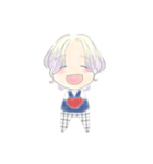 韓国アイドルゆるふわスタンプ（個別スタンプ：3）