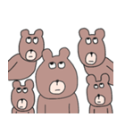 なんだクマも描けるじゃん（個別スタンプ：15）