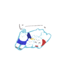 しろくまの日常のスタンプ（個別スタンプ：24）
