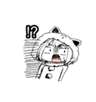 しろいあるぱかくんスタンプ（個別スタンプ：7）
