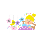 ほわほわカラフル♪日常スタンプ（個別スタンプ：34）