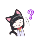 猫娘の可愛いスタンプ！（個別スタンプ：9）