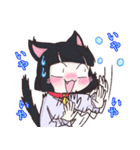 猫娘の可愛いスタンプ！（個別スタンプ：21）