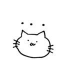 ちょっとウザい白猫（個別スタンプ：10）
