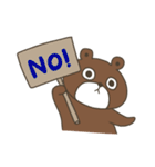 くまさんと仲間たちの日常（個別スタンプ：5）
