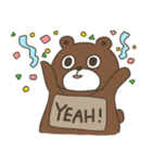 くまさんと仲間たちの日常（個別スタンプ：10）