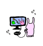 昼夜逆転うさぎ（個別スタンプ：6）