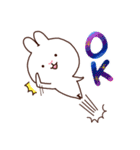 マイペースうさぎ。ふわのすけ（個別スタンプ：5）