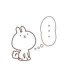 マイペースうさぎ。ふわのすけ（個別スタンプ：24）