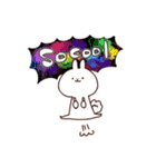 マイペースうさぎ。ふわのすけ（個別スタンプ：38）