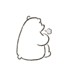 可愛すぎる！しろくまドンドンちゃん（個別スタンプ：12）
