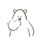 可愛すぎる！しろくまドンドンちゃん（個別スタンプ：36）