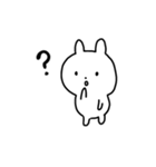 もちもちしたうさぎ（個別スタンプ：3）