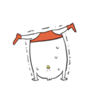 靴下を履いた鳥（個別スタンプ：5）