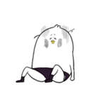靴下を履いた鳥（個別スタンプ：8）