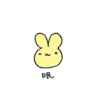 ひともじうさぴ（個別スタンプ：10）