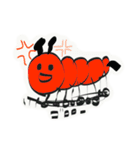 明日もがんばれ いもむしクン（個別スタンプ：2）
