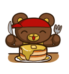 ジェフとポーラ（個別スタンプ：9）