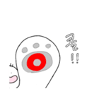 3本髪のしろいやつ（個別スタンプ：8）