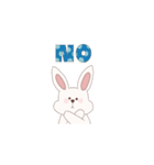日常で使えるうさぎさん（個別スタンプ：14）