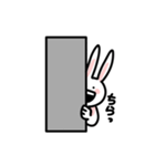 おかしいうさぎ163（個別スタンプ：8）