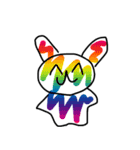 うさぎとゆかいなうさぎたち（個別スタンプ：1）