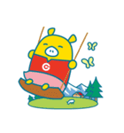 外為どっとコム(FX)公式スタンプ通貨編（個別スタンプ：21）