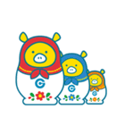 外為どっとコム(FX)公式スタンプ通貨編（個別スタンプ：38）