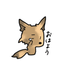 オオカミくんがただゆるいスタンプ（個別スタンプ：15）