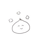 ホカホカにくまんちゃん（個別スタンプ：1）