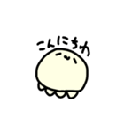 らくがきふうくらげのこ（個別スタンプ：6）