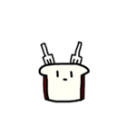 らくがきふうくらげのこ（個別スタンプ：13）
