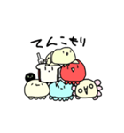 らくがきふうくらげのこ（個別スタンプ：24）