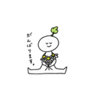 花とあいさつ（個別スタンプ：15）
