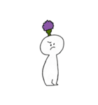 花とあいさつ（個別スタンプ：35）