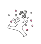 花とあいさつ（個別スタンプ：37）