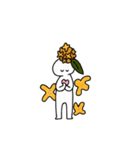 花とあいさつ（個別スタンプ：38）
