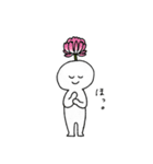 花とあいさつ（個別スタンプ：39）