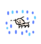 ひとりぼっちのひつじいぬ（個別スタンプ：4）