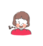 おれんじほっぺたガール（個別スタンプ：7）