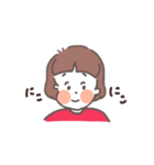 おれんじほっぺたガール（個別スタンプ：8）